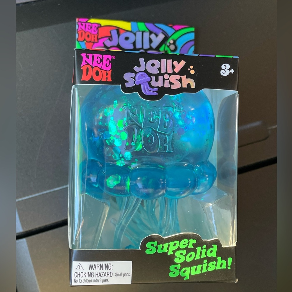 NeeDoh Jelly Squish- Blue